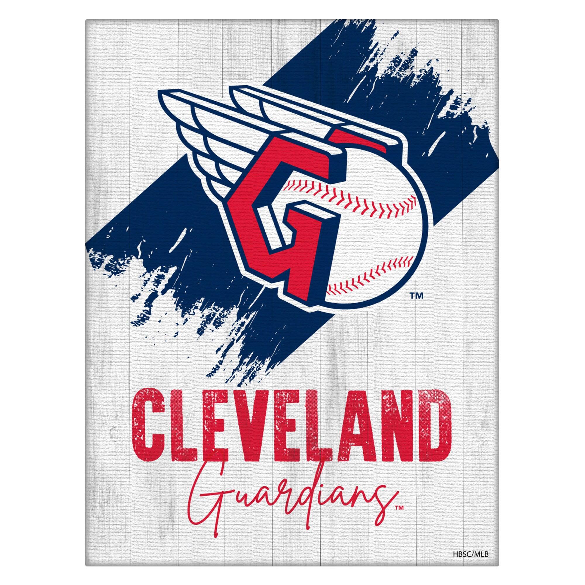 Cleveland Guardians 15" x 20" Team Canvas Wall Art