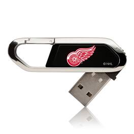 Keyscaper - Detroit Red Wings Clip USB Flash Drive-16 GB USB-C - Multicolor
