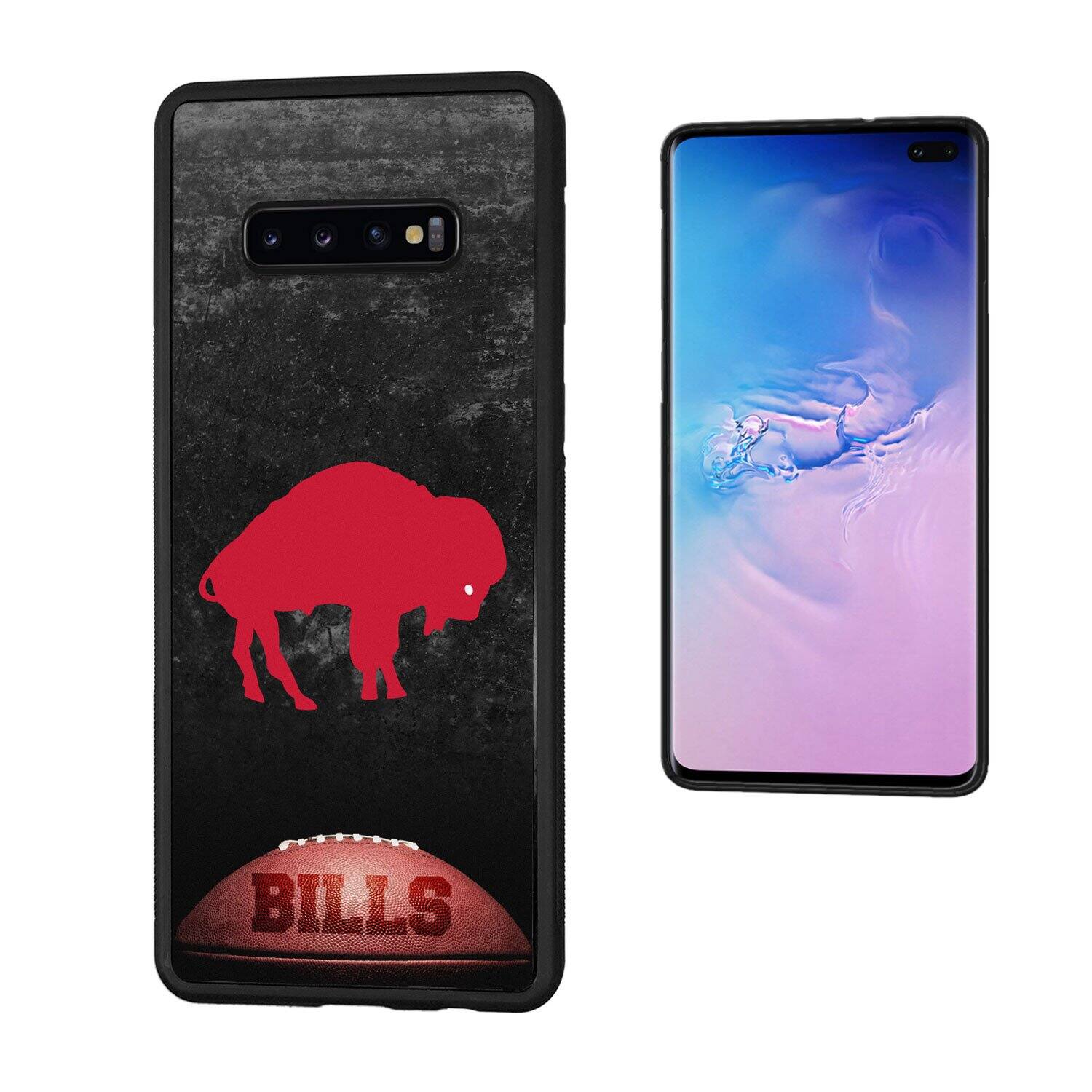 Alt View 3. Keyscaper - Buffalo Bills Galaxy Legendary Design Bump Case - S21 Plus - Multicolor.