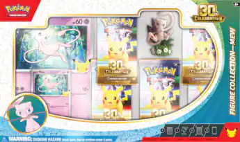 pokemon cards and figures 30th Celebration Mewtwo Figure Collection Box featuring carefully crafted figures that capture the essence of your favorite evolutionary forms Legendary & Mythical Ultra Rare
