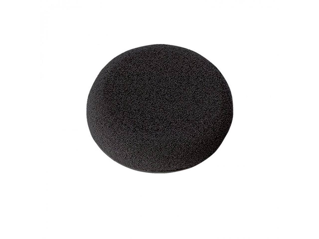 Front. HP - HP Poly ear cushion for headset foam Model 85R18AA - Black.