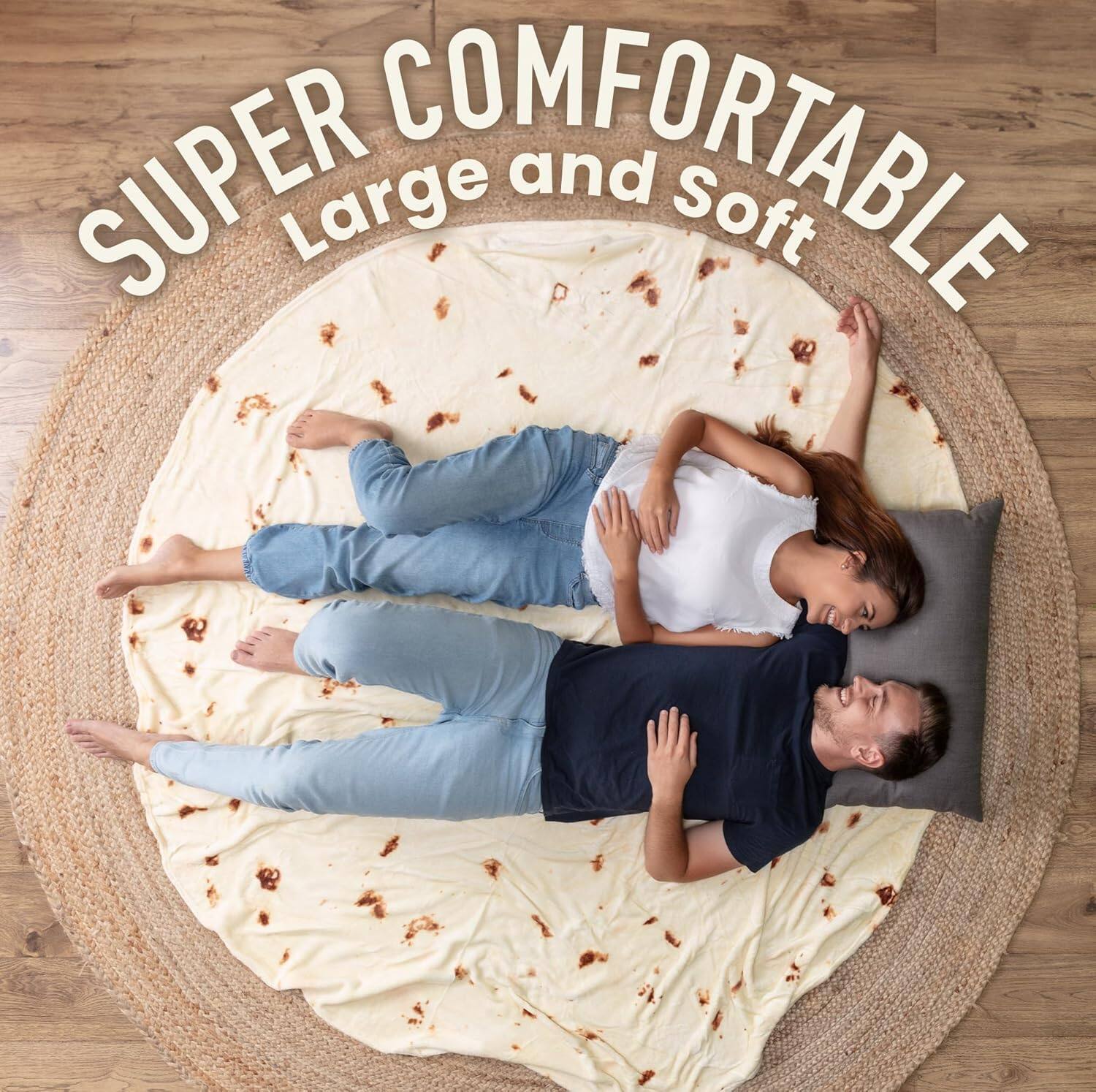 SUPER COMFORTABLE  
Large and Soft