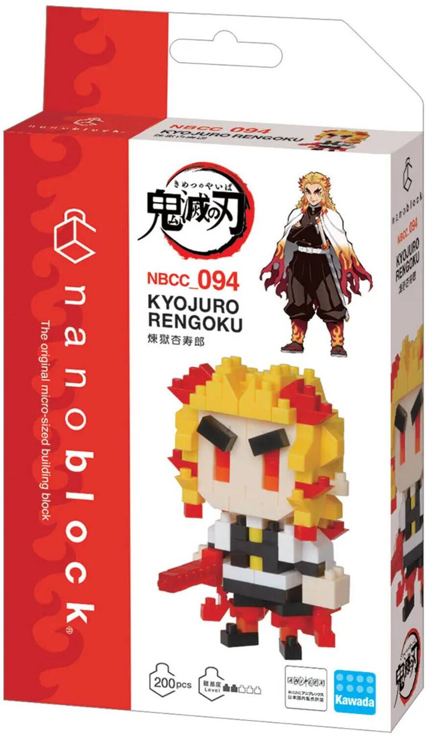 NBCC_094 KYOJURO RENGOKU  
The original micro-sized building block nanoblock 200pcs  
Level 1  
Kawada