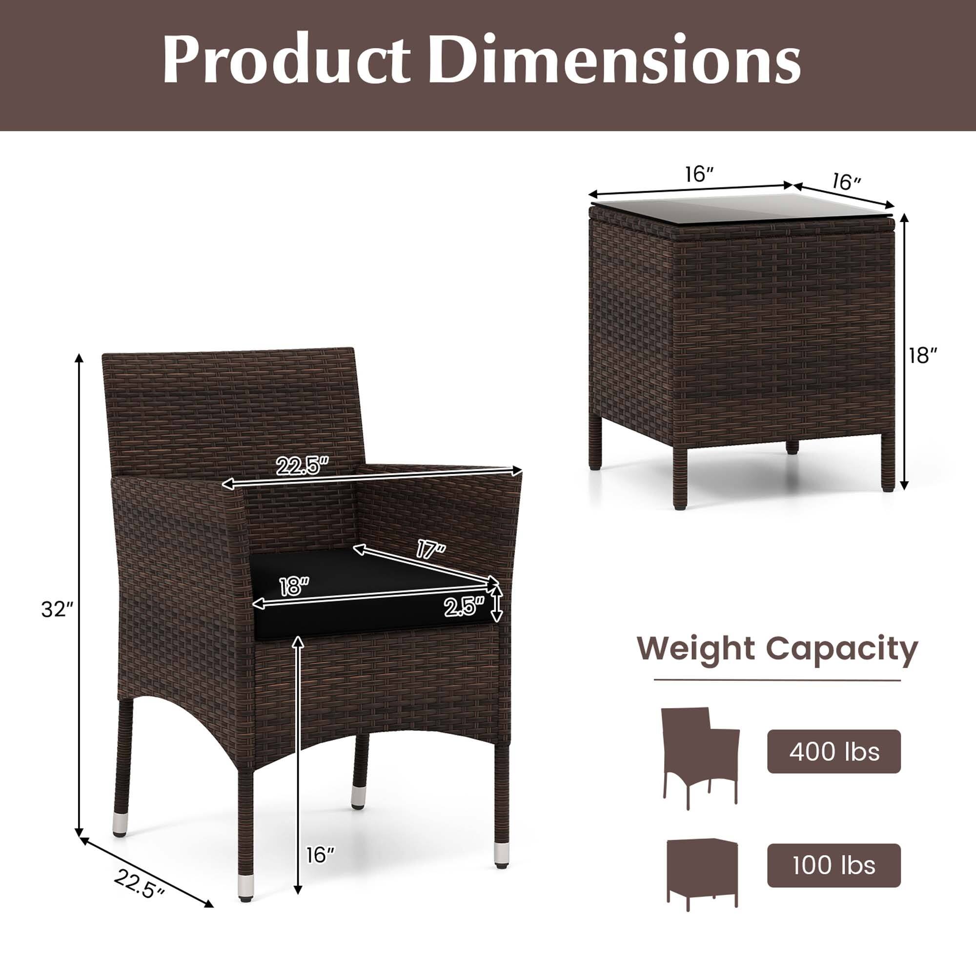 Product Dimensions: 16" x 16" x 18" x 22.5" x 32" x 18" x 17" x 2.5"
Weight Capacity: 400 lbs