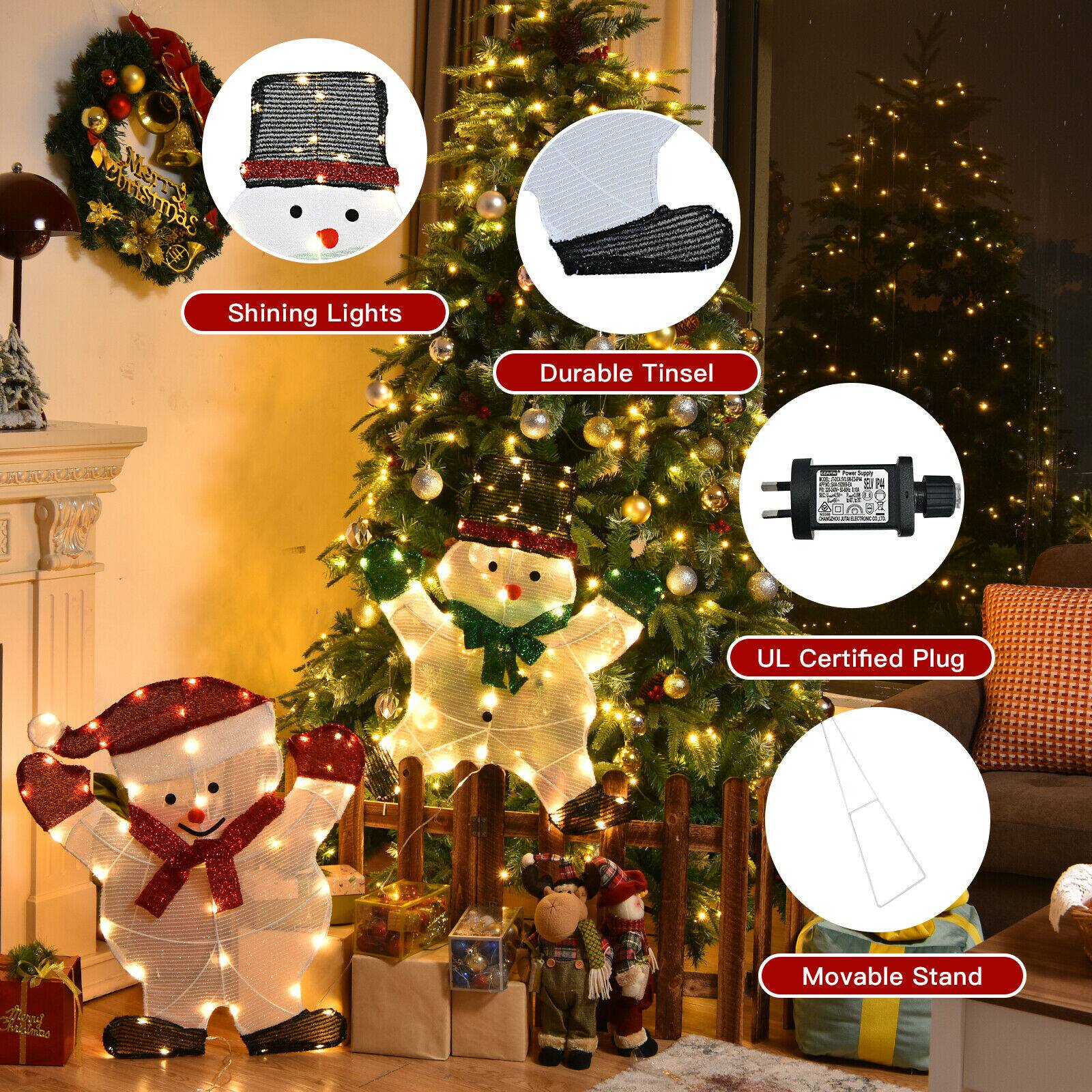 Group: Christmas Decorations

1. Shining Lights
2. Durable Tinsel
3. UL Certified Plug
4. Movable Stand