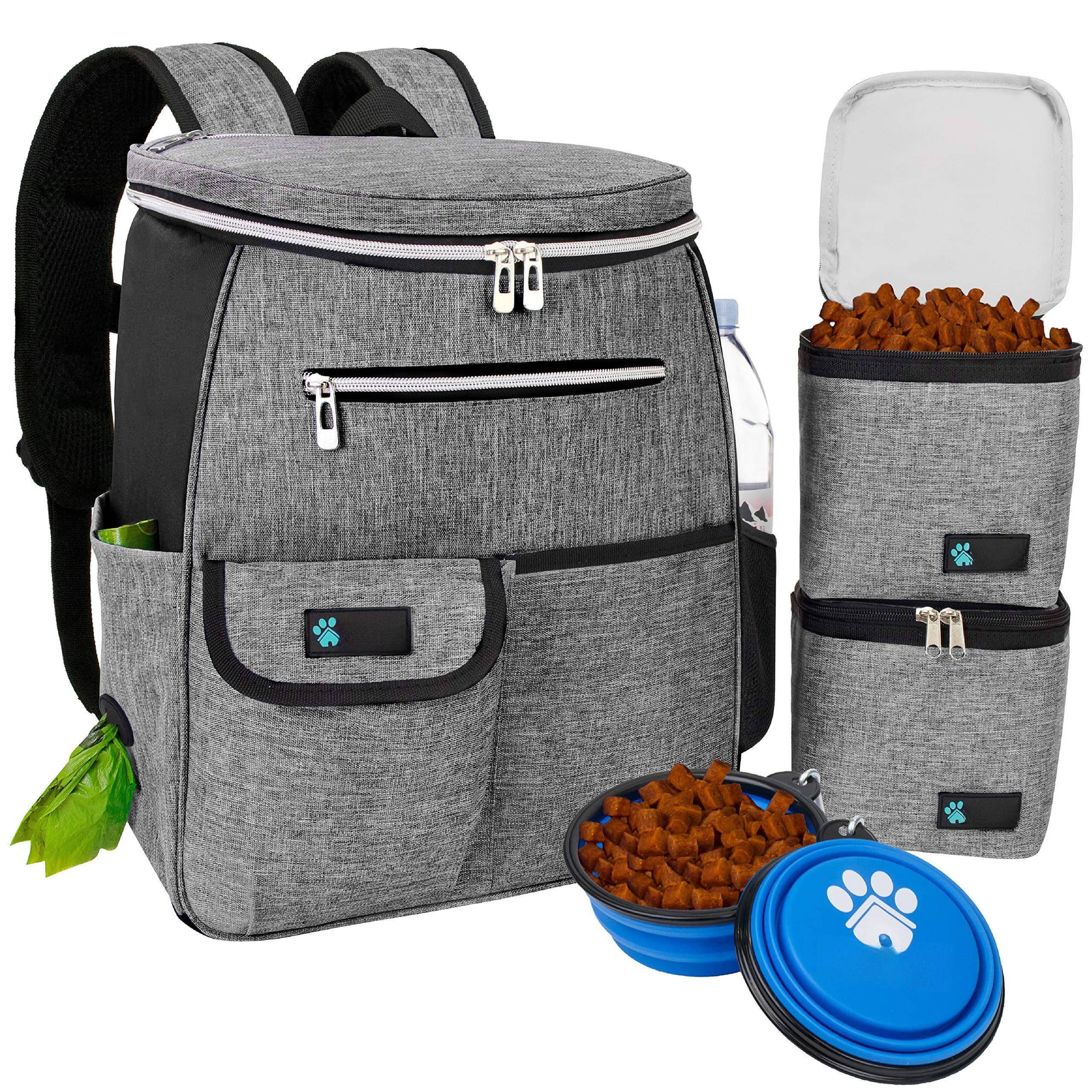 Live At Space - Dog Travel Bag Backpack Airline Approved Bags For Traveling Puppy Diaper Supplies Pet Camping Hiking Accessories Mom Gif