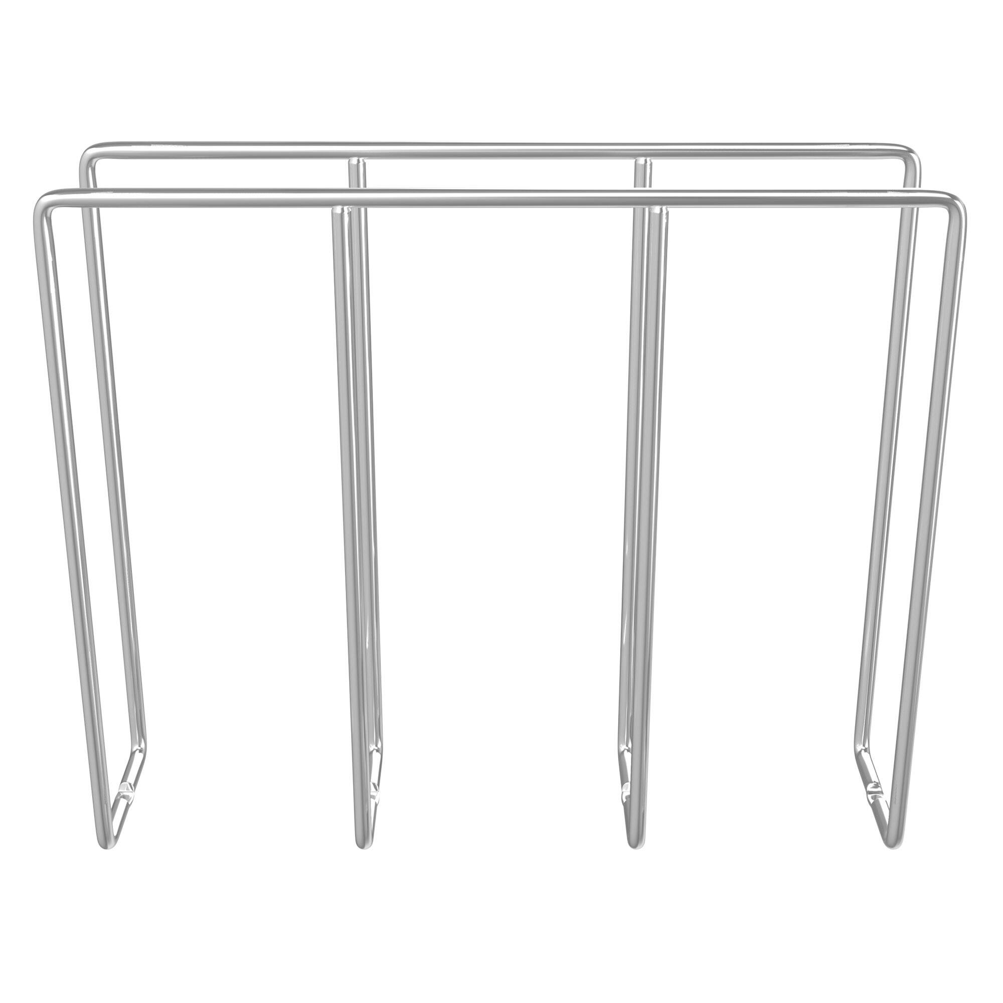 Alt View 7. Rev-A-Shelf - Rev-A-Shelf U-Shaped Bakeware Divider Cabinet Organizer Chrome, 596-10CCR-52 - Silver.