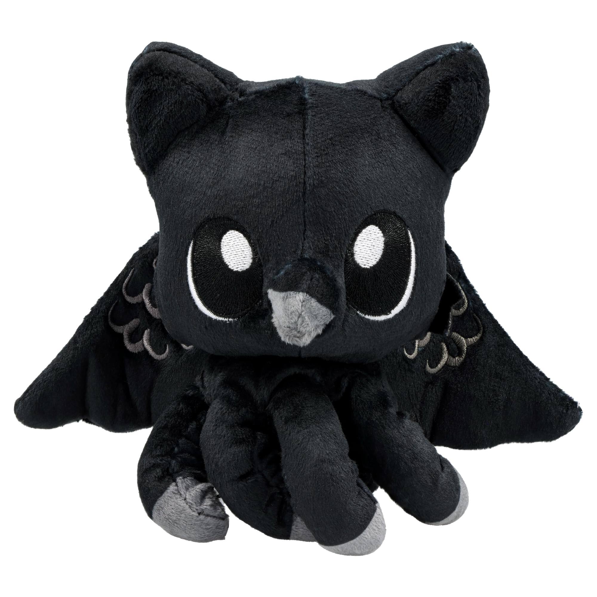 Front. Tentacle Kitty - Tentacle Kitty Meowlloween Nevermore Halloween 4-Inch Collector Plush - Black.