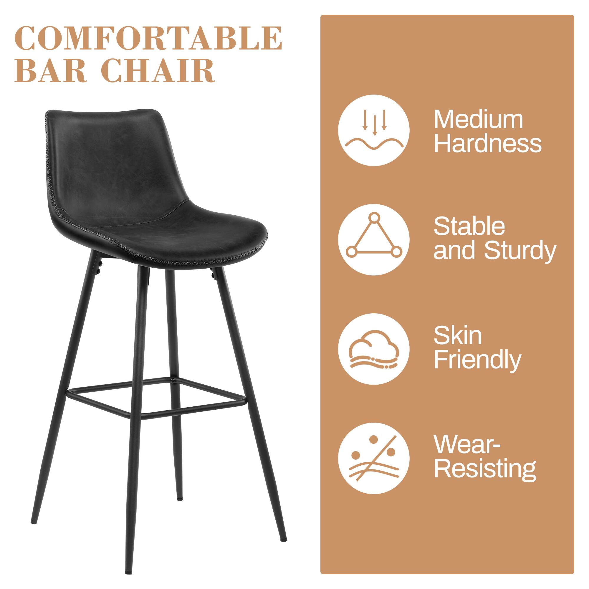 COMFORTABLE BAR CHAIR

- Medium Hardness
- Stable and Sturdy
- Skin Friendly
- Wear-Resisting