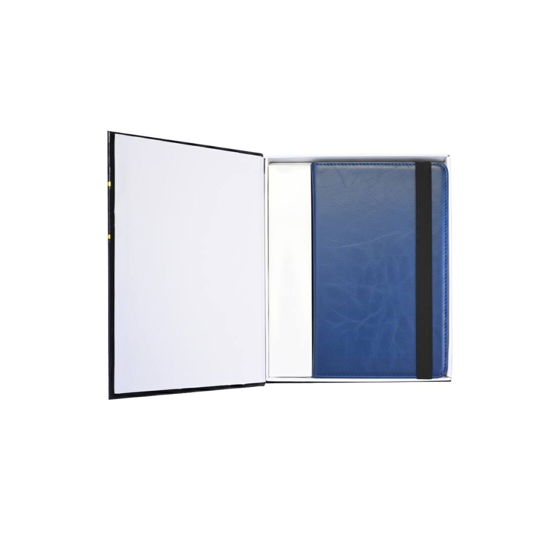 Angle. Azpen - Blue Award Winning Audiobook Electronic Bible, 8" eReader Audio Player, with Headphones, Simulated Leather Case, - Blue.