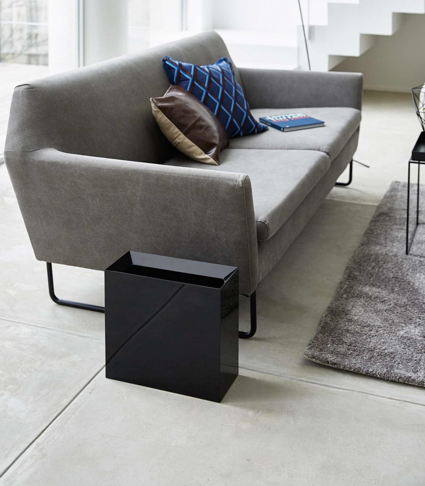 Yamazaki Home - Trash Can - Wide - Black price history on PriceWatchPro