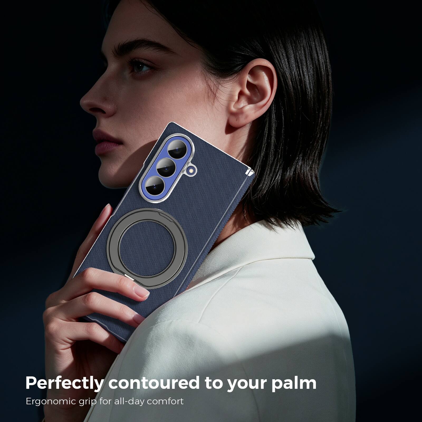 Perfectly contoured to your palm  
Ergonomic grip for all-day comfort