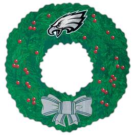 Fan Creations - Philadelphia Eagles 16'' Team Wreath Sign - Green