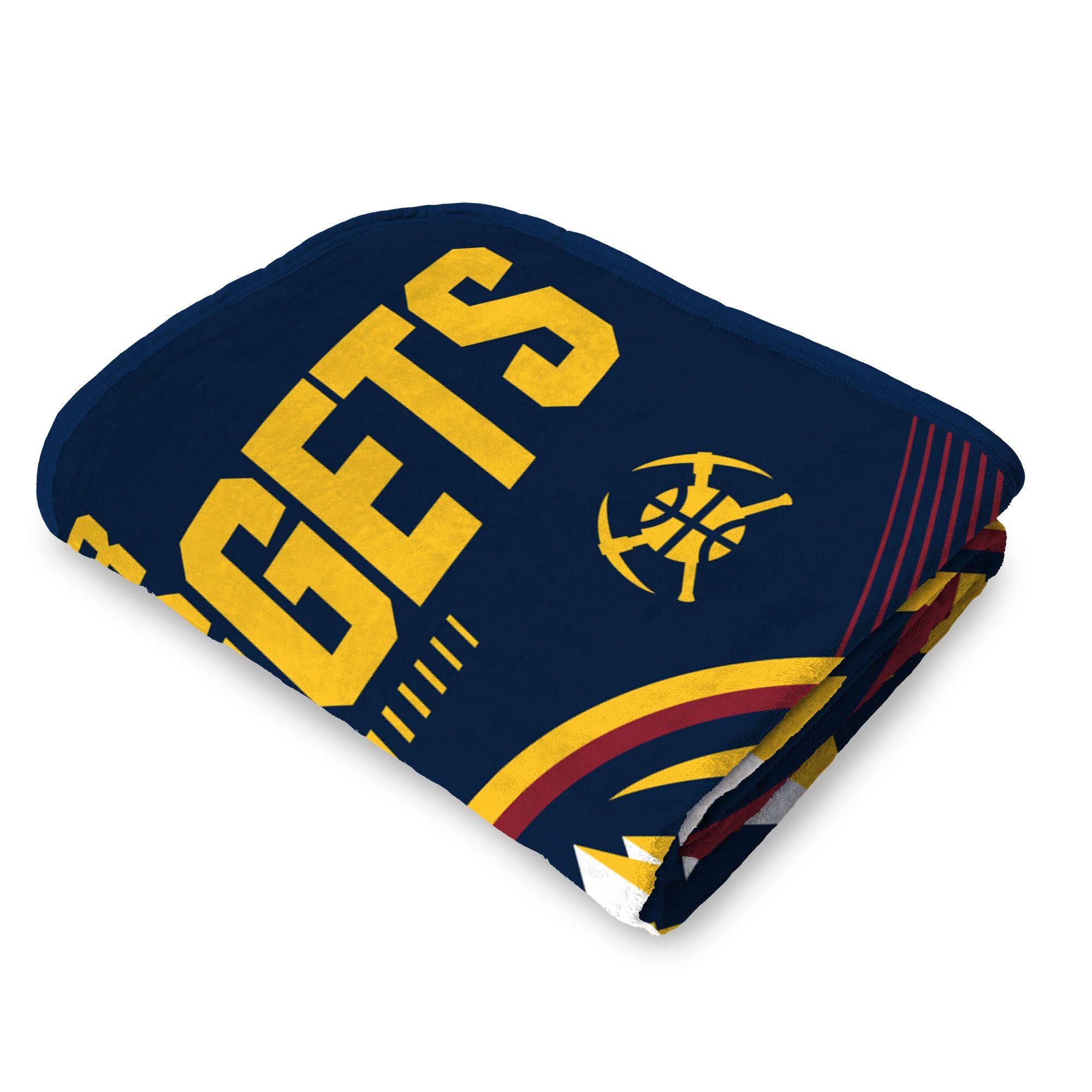 Back. Sweet Home Collection - NBA Denver Nuggets 60" x 80" Raschel Throw Blanket - Blue.