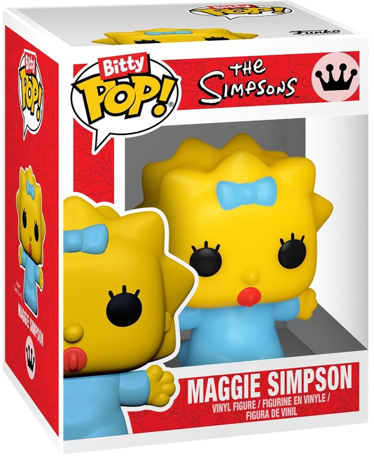 Bitty Pop!  
The Simpsons  
Maggie Simpson  
Vinyl Figure / Figurine en Vinyle / Figura de Vinil