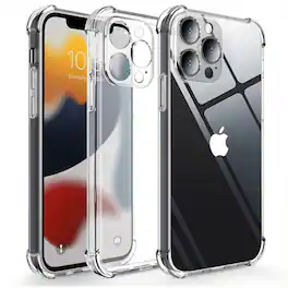 Kitcheniva - Crystal Magnetic Protective Cover For Apple iPhone 15 - Clear