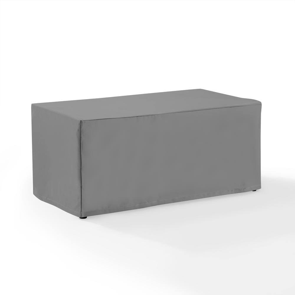 Angle. Crosley Furniture - Outdoor Coffee Table Furniture Cover - Gray.