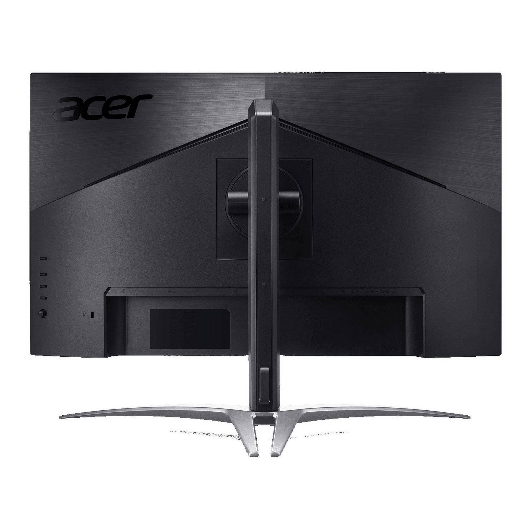 Back. Acer - Nitro XV273K V3 27" LCD Gaming Monitor 160Hz 4K UHD 3840 x 2160 0.5ms Response Time - Black.