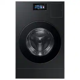 Samsung - 5.3 cu. ft. Bespoke AI Smart All-In-One Front Load Washer/Electric Dryer Combo with AI Home - Brushed Black