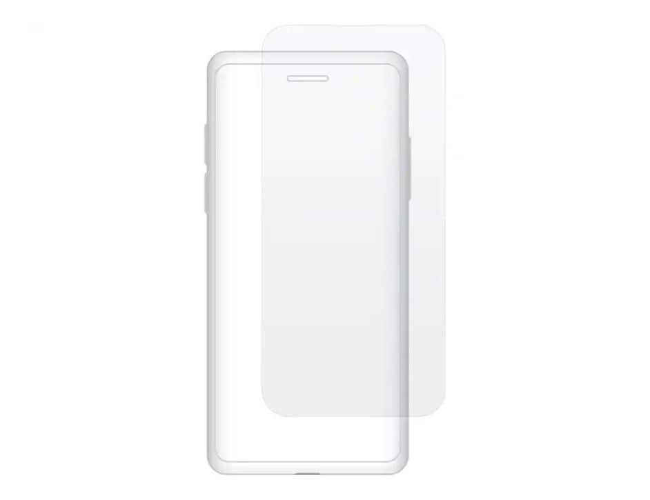 AT&T - Tempered Glass Antimicrobial Screen Protector for iPhone 15 Plus - Clear