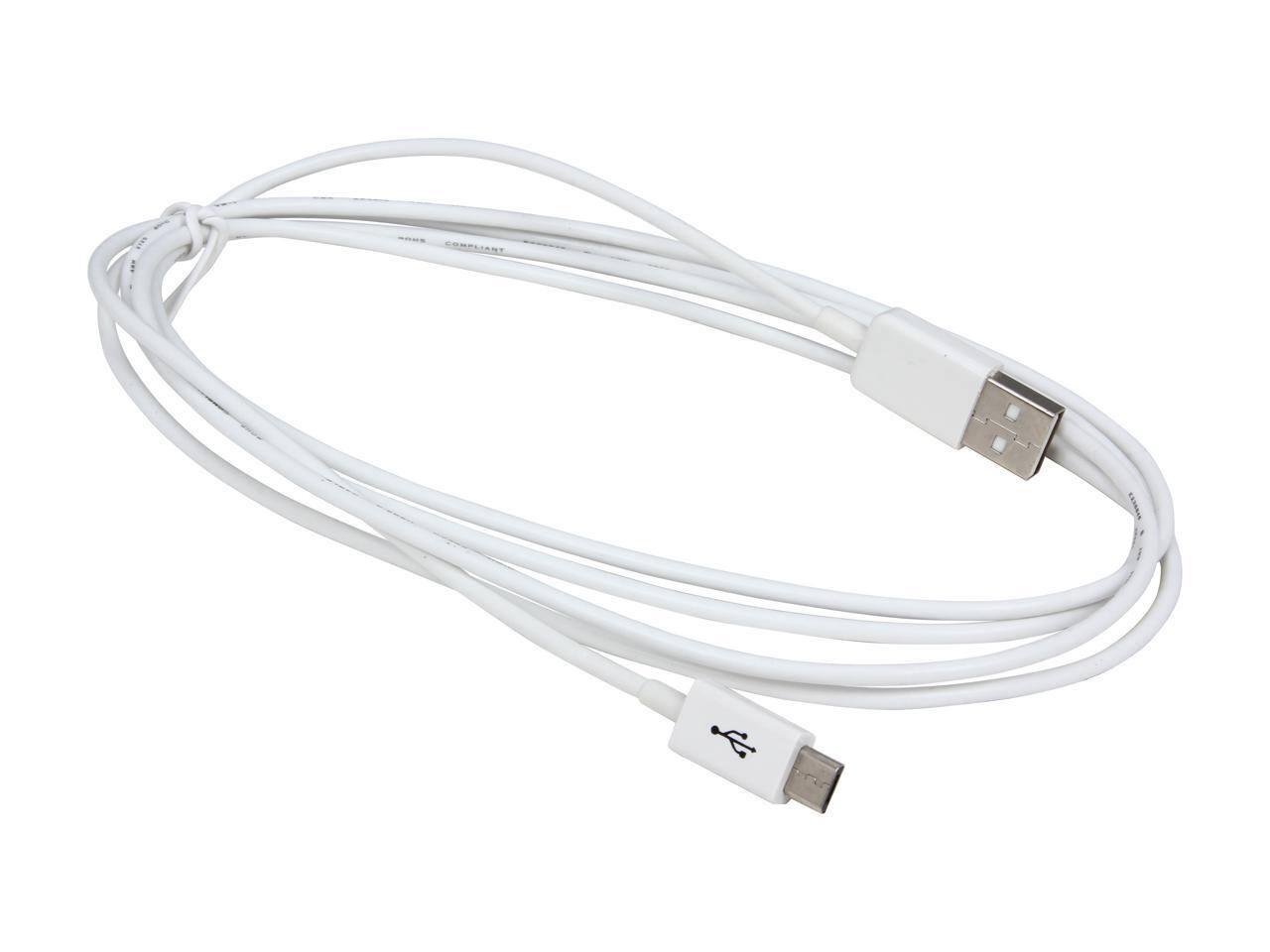 Alt View 1. StarTech.com - StarTech.com 2m White Micro USB Cable - A to Micro B.