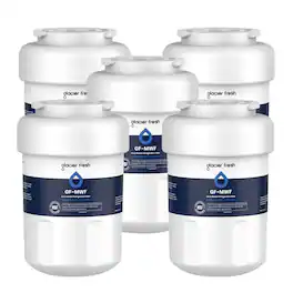 GLACIER FRESH - Replacement for MWF Refrigerator Water Filters, SmartWater MWFP, MWFA, 5 Pack