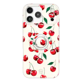VELVET CAVIAR - Velvet Caviar- iPhone 17 Pro Max (2025 iPhone 6.9" Pro) Magsafe Case with Magnetic Ring MONCHRICHRY - Mon Cheri Cherry