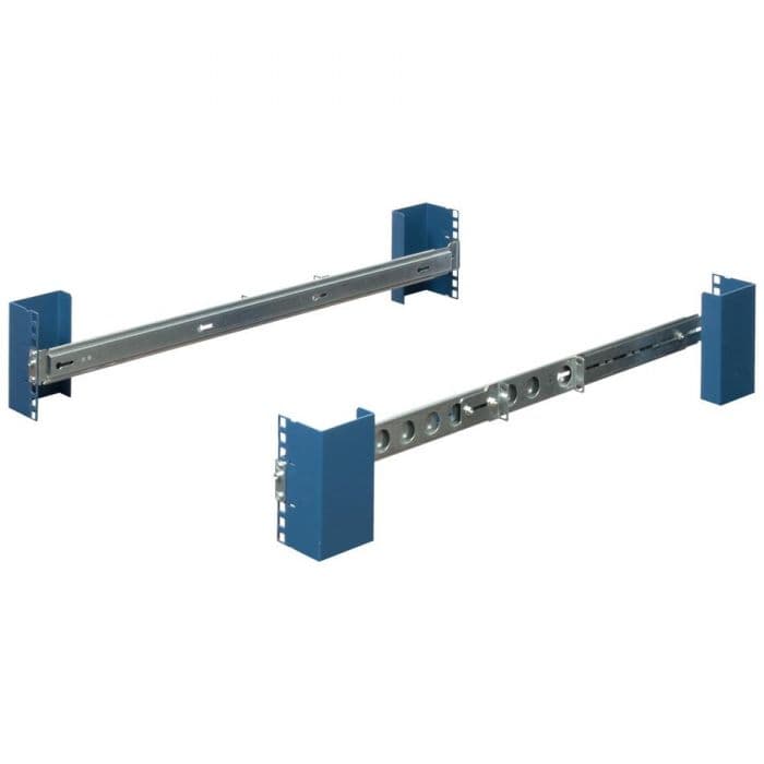 Front. RackSolutions - RackSolutions 1U Raven 100-A Rail for HP DL320/DL360 Gen 8 & Gen 9 - Non-Ball Bearing Slide Rails for 2Post & 4Post Rack - Metallic.