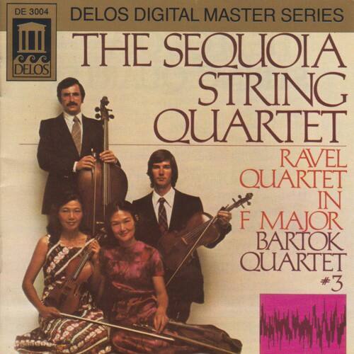 DE 3004  
DELOS DIGITAL MASTER SERIES  
THE SEQUOIA STRING QUARTET  
RAVEL QUARTET IN F MAJOR  
BARTOK QUARTET #3