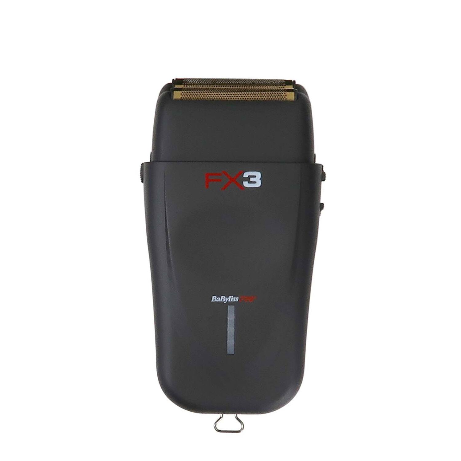 Babyliss - Pro FX3 Professional High-Speed Foil Shaver - Black #FXX3SB (Dual Voltage)