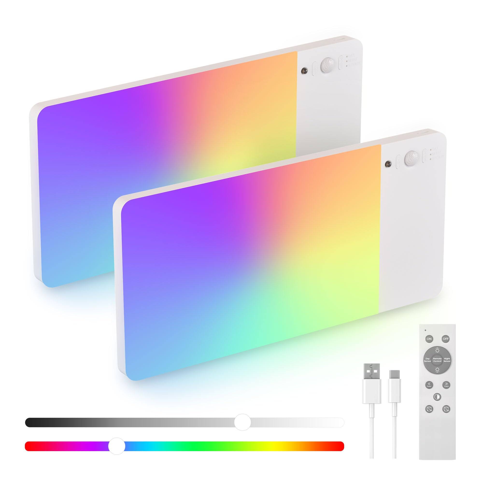 White-RGB 2 Pack
