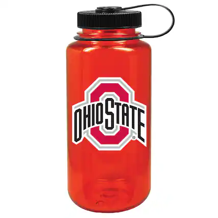 Front. Nordic Company - Scarlet Ohio State Buckeyes 32oz. Nalgene Sustainable Wide Mouth Water Bottle - Red.