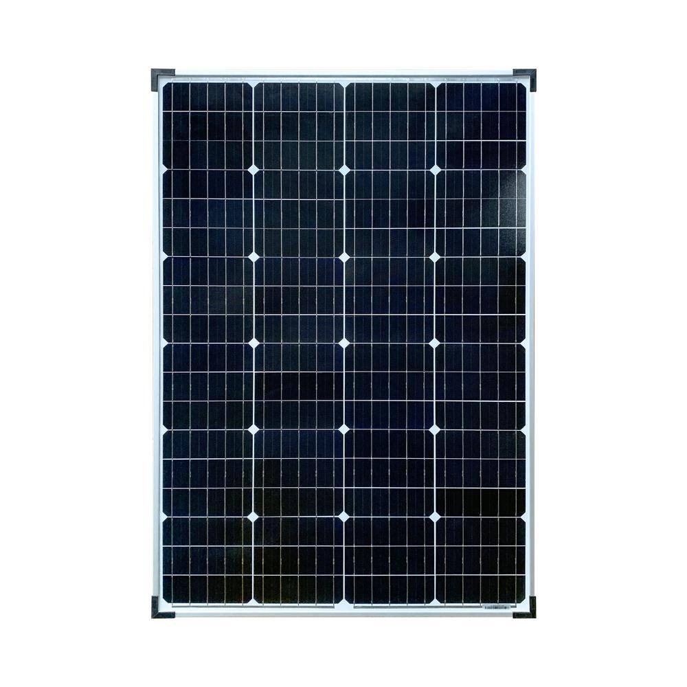 Alt View 1. Nature Power - 110 Watt Power Kit with 300 Watt Inverter & 11 Amp Charge Controller.