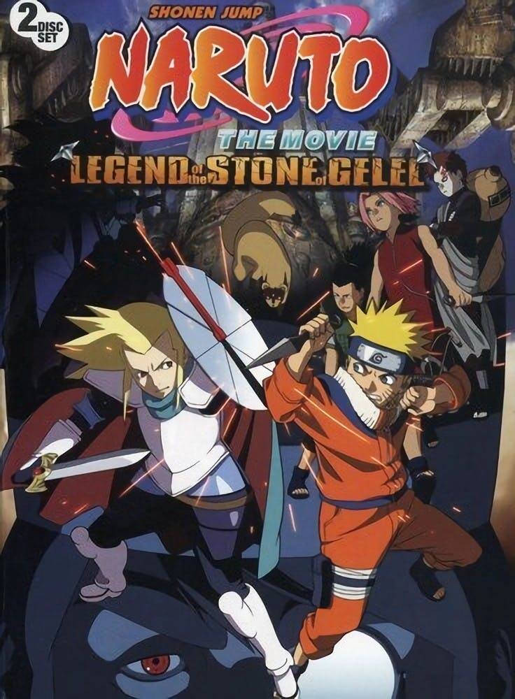 Front. Naruto The Movie 2: Legend of the Stone of Gelel [DVD].