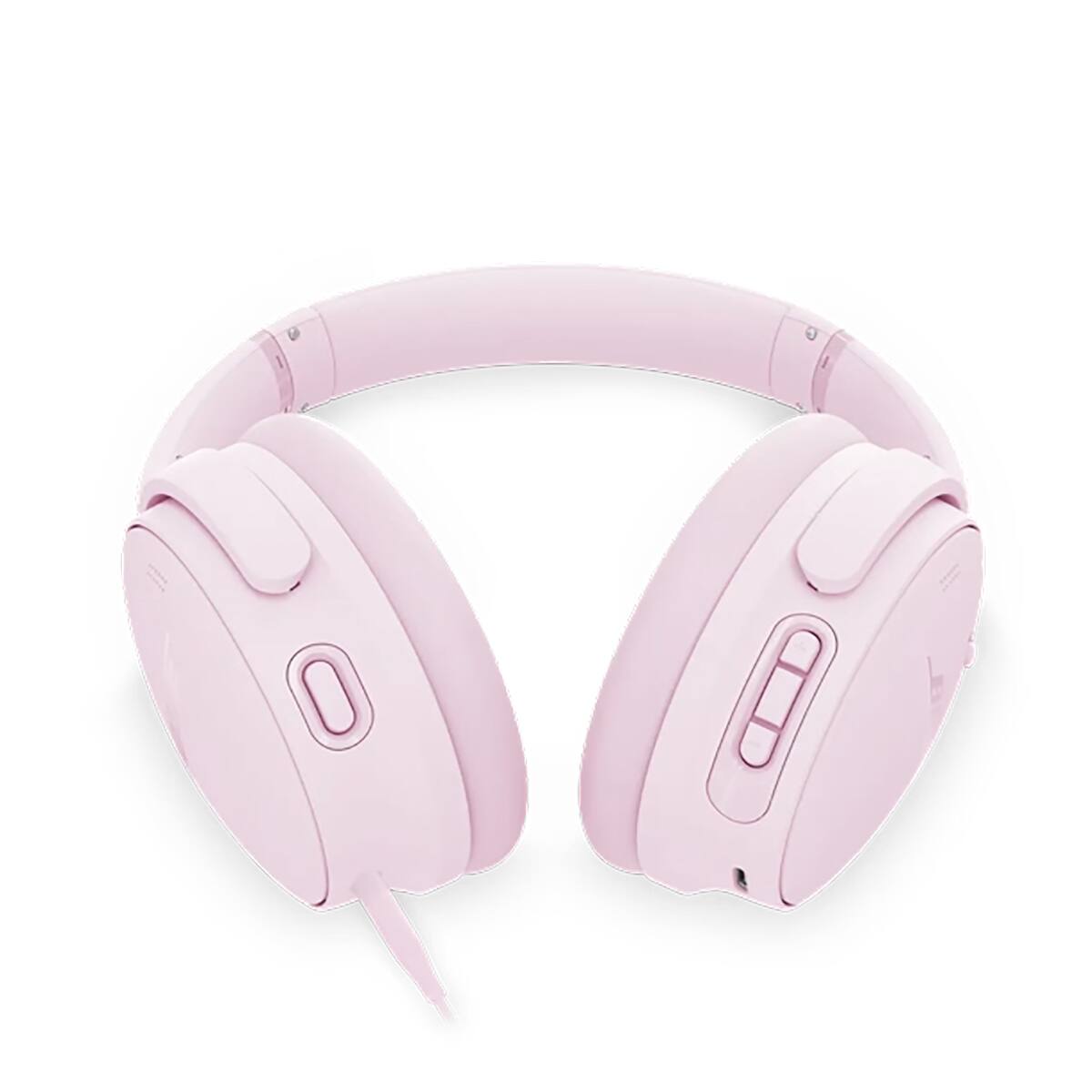 Alt View 9. Bose - Bose QuietComfort Wireless Noise Cancelling Over-Ear - White Smoke.