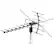 Alt View 1. Winado - 990 Miles HD 1080P Outdoor Motorized Amplified HDTV Digital TV Antenna Long Range VHF UHF 360° Rotation w/Remote Control - Black.