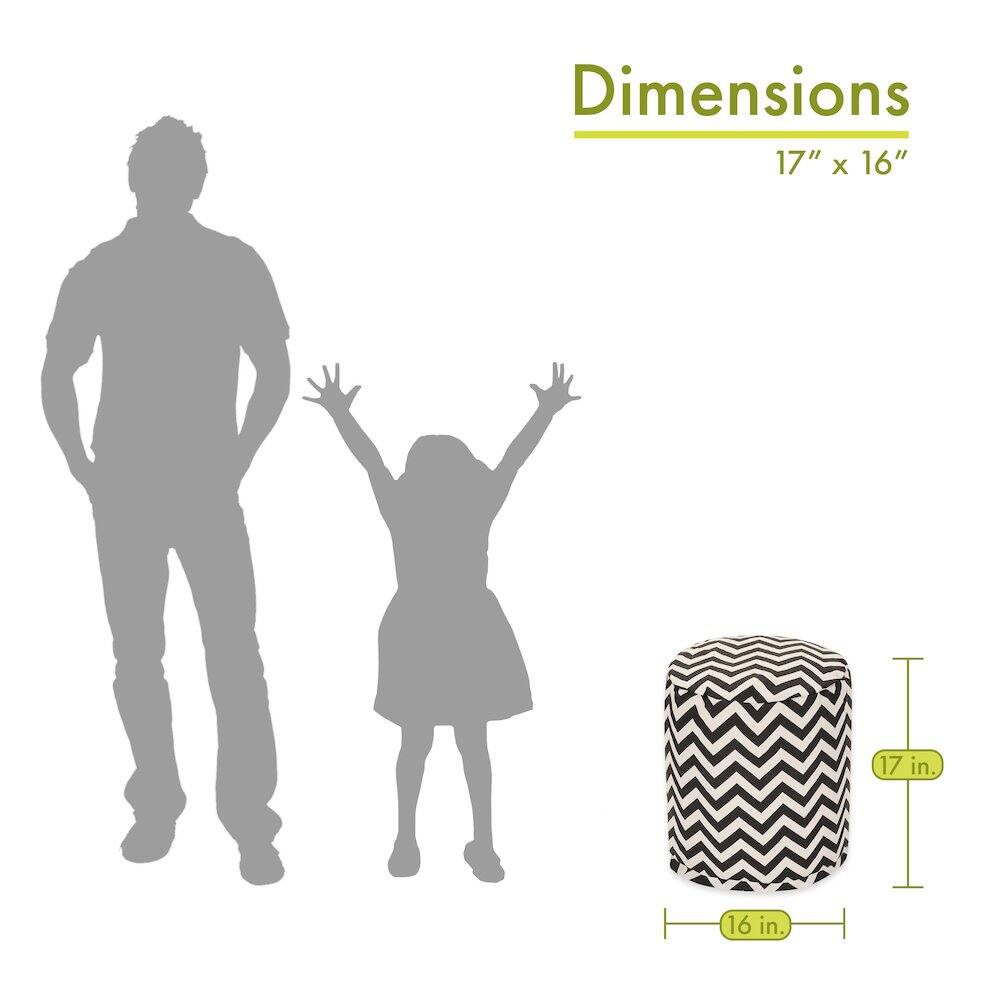 Dimensions: 17" x 16"