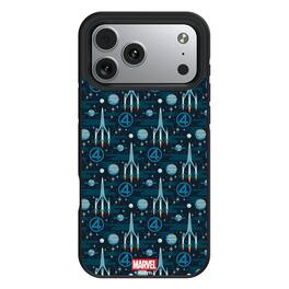 Keyscaper - Marvel Pattern Bump Phone Case - Apple iPhone 17 Pro Max - Fantastic Four
