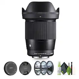 Sigma - 16mm f/1.4 DC DN Contemporary Canon RF Bundle 3