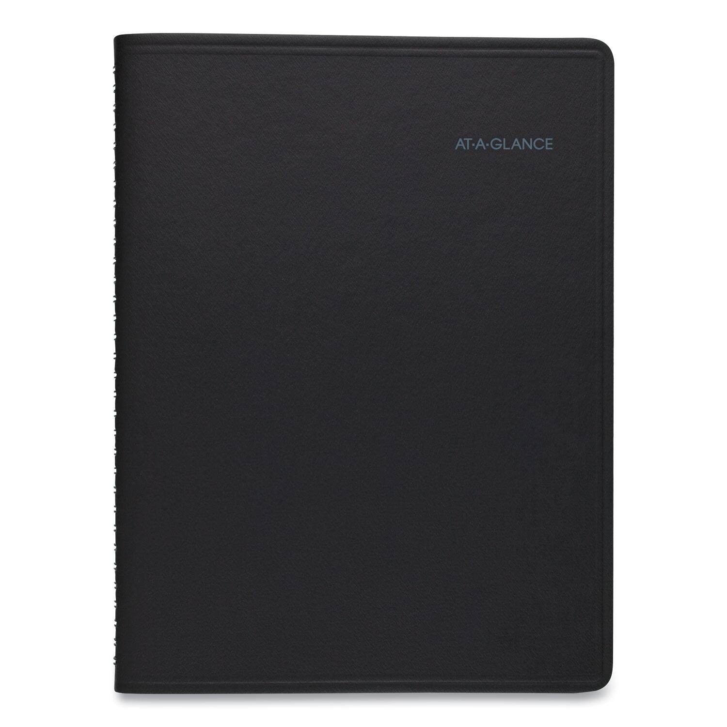 Angle. AT-A-GLANCE - QuickNotes Weekly Vertical Column Format Appointment Book 11 x 8.25 Black Cover 12 Month Jan to Dec 2026.