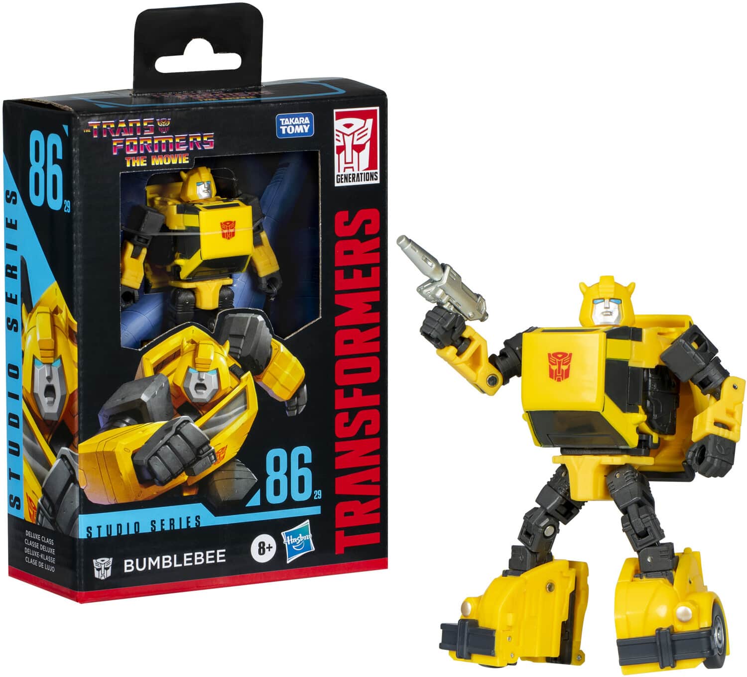 Hasbro - Collectibles - The Transformers: The Movie - Studio Series - Deluxe Bumblebee 86-29 - COLLECTABLES - Multicolor
