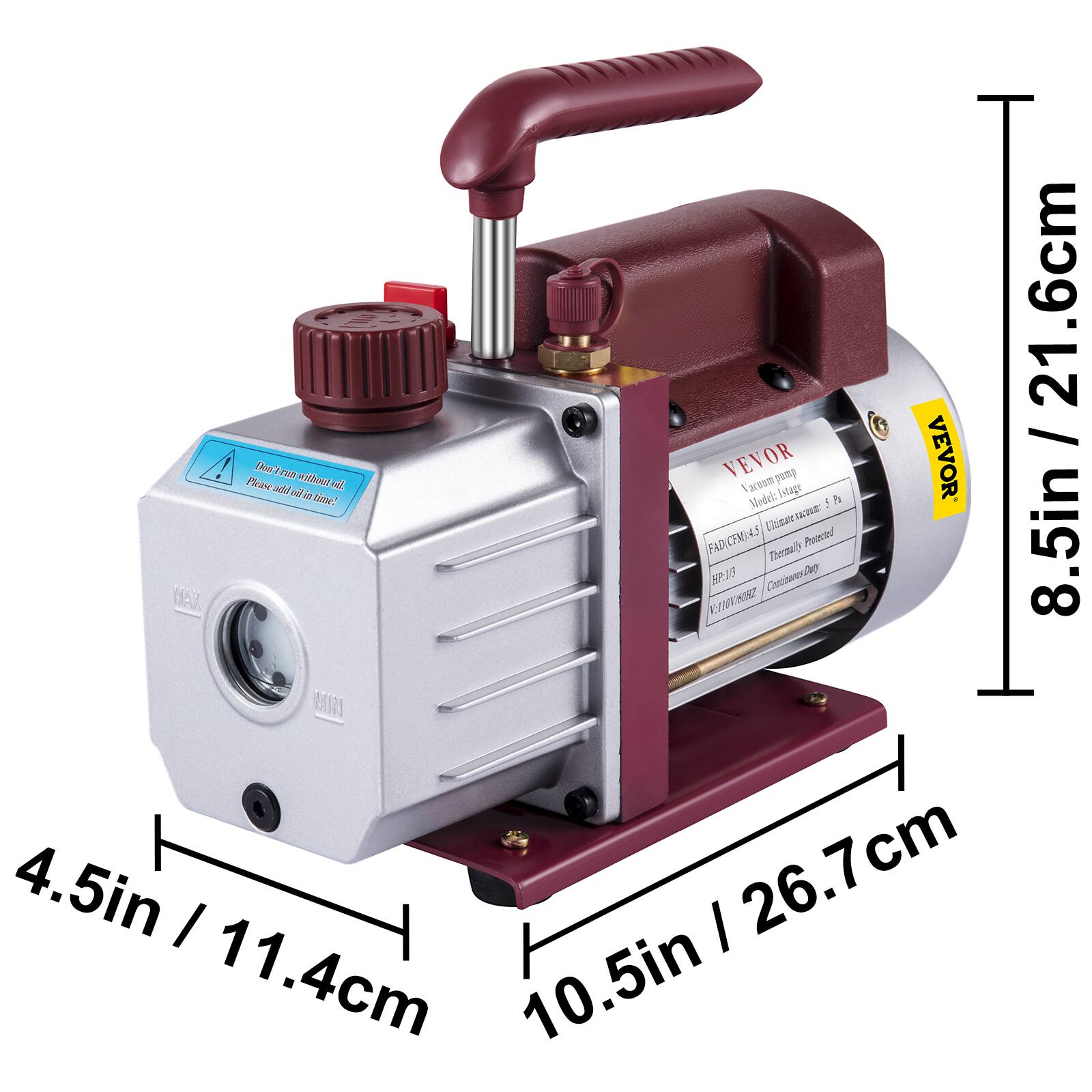 21.6cm 21.6cm 8.5in 4.5in / 11.4cm 10.5in / 26.7cm
