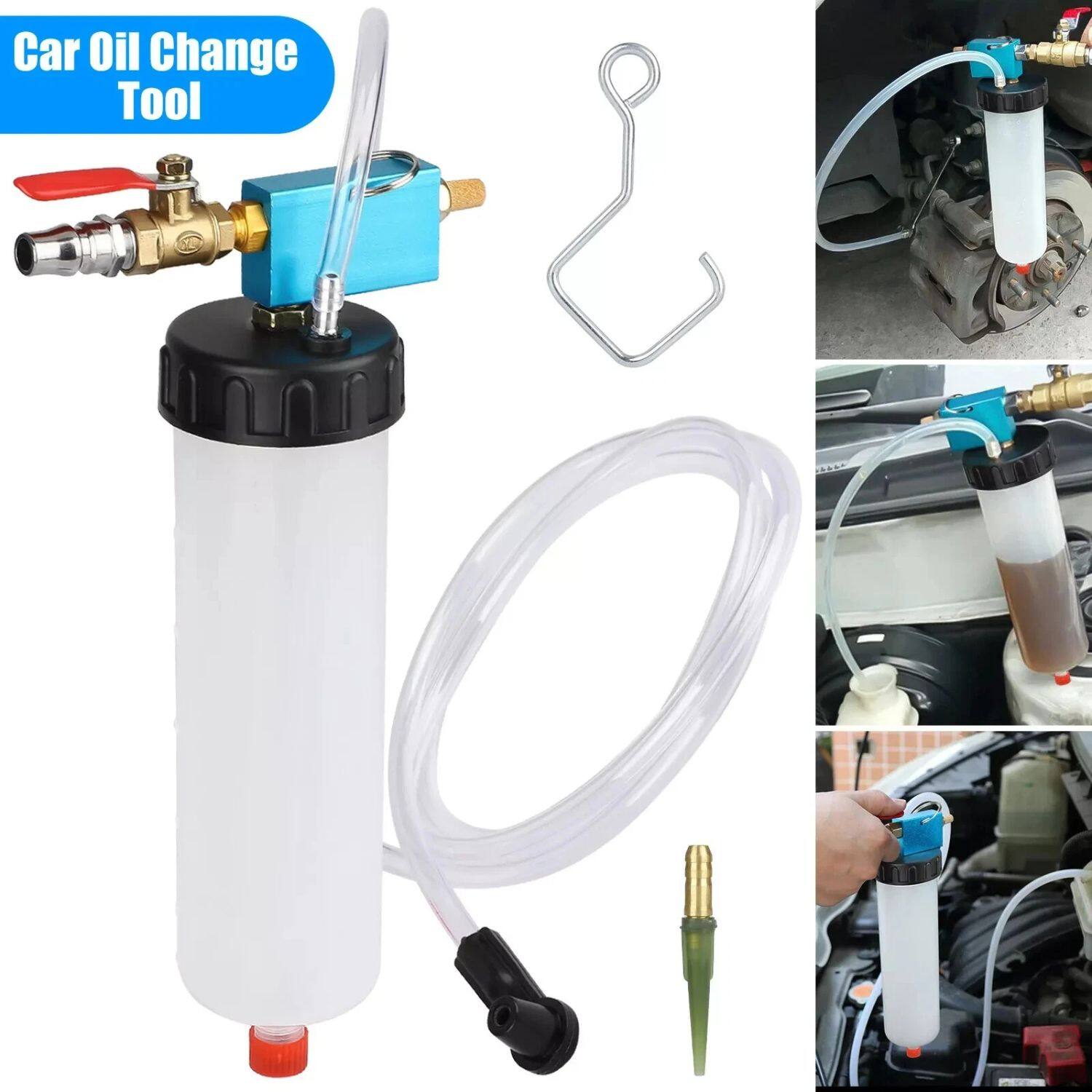 Car Oil Change Tool

- Car Oil Change Tool
- Flexible hose
- Oil filter adapter
- Oil filter wrench
- Oil filter cap