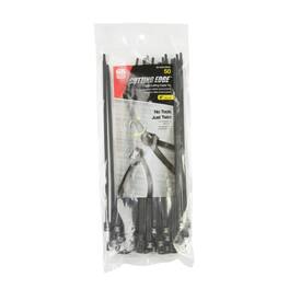 Gardner Bender - 8 in. L Black Self-Cutting Cable Tie 50 pk
