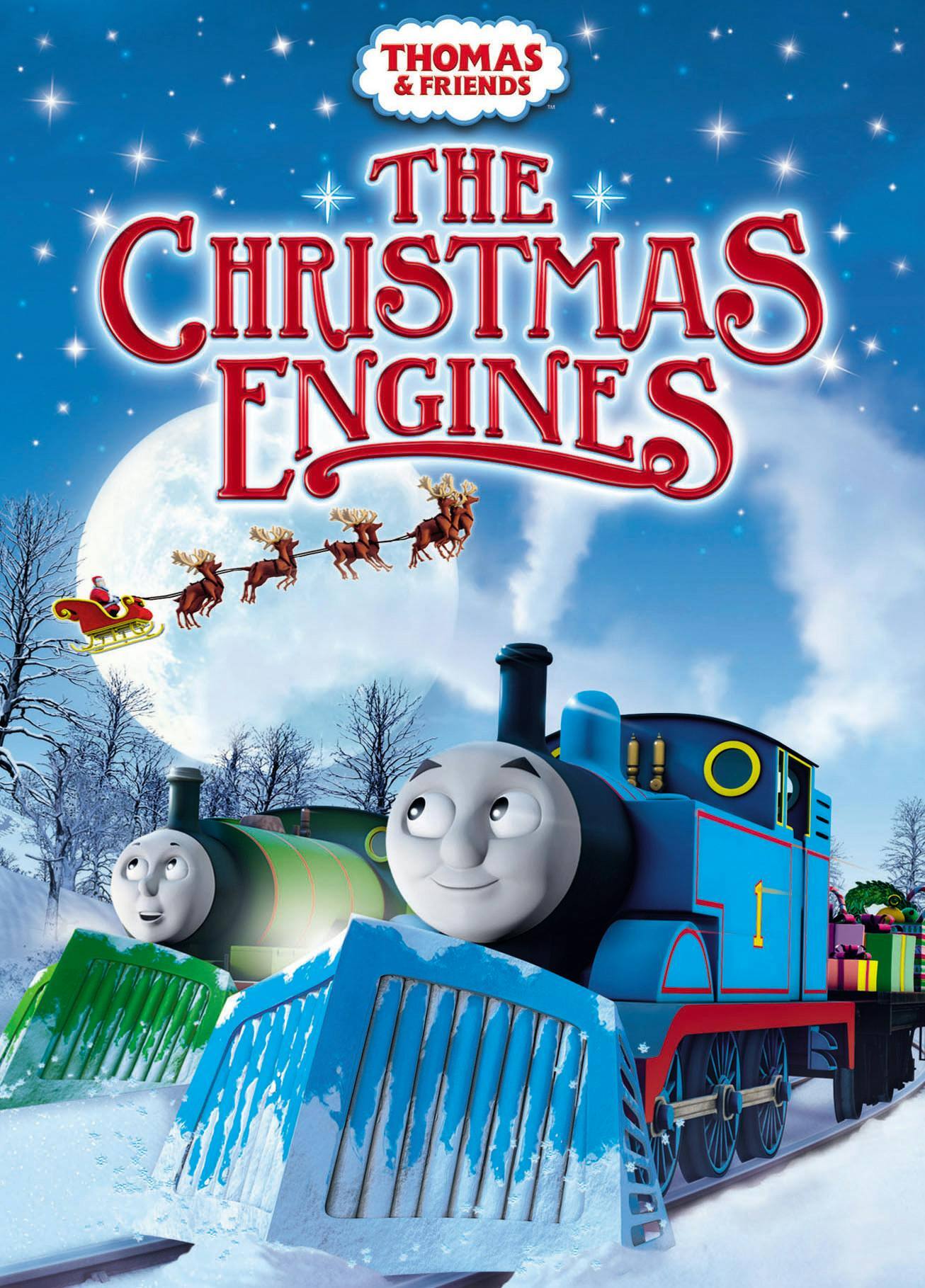 Front. Thomas & Friends: The Christmas Engines [DVD].