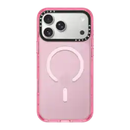 CASETiFY - Impact Case MagSafe Compatible for Apple iPhone 18 Pro and 17 Pro Devices - Pink Fizz