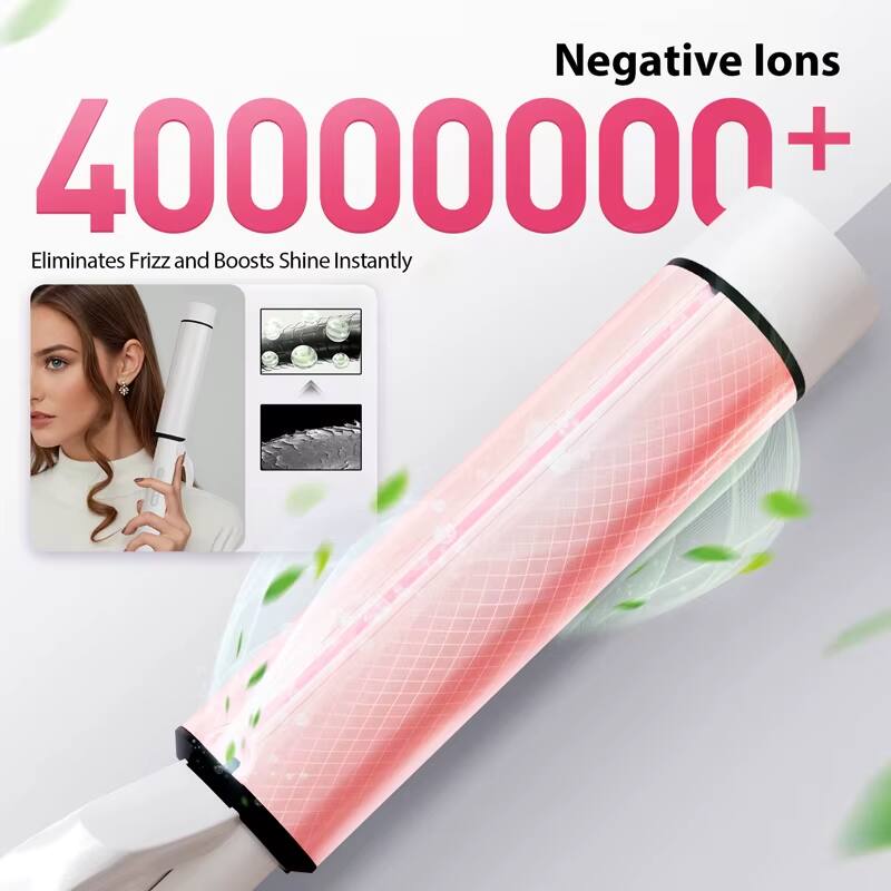 Negative Ions 4000000+  
Eliminates Frizz and Boosts Shine Instantly