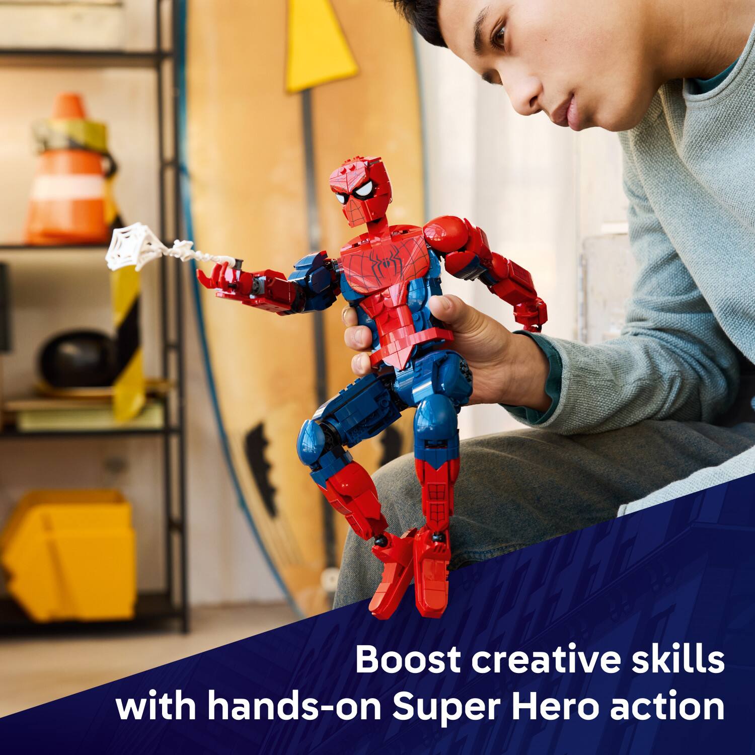 Boost creative skills with hands-on Super Hero action