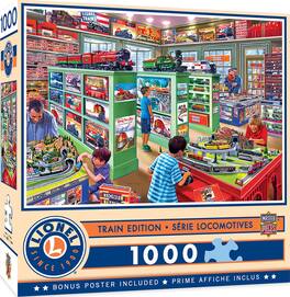 MasterPieces - Lionel Trains The Lionel Store 1000 Piece Jigsaw Puzzle - Multi-Color