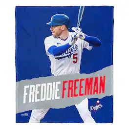 Northwest - Freddie Freeman Los Angeles Dodgers 50" x 60" Silk Touch Throw Blanket - Multicolor